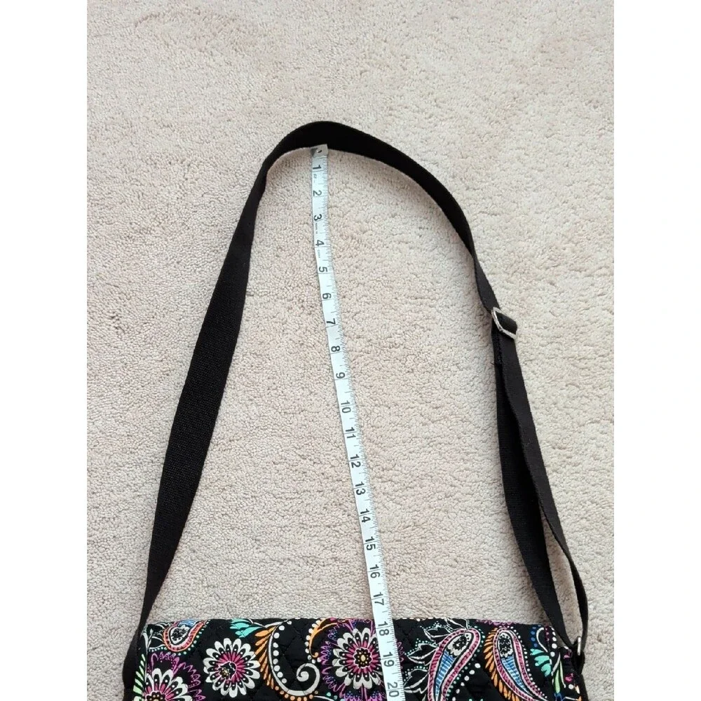 Vera Bradley Laptop Messenger Bag In Bandana Swirl